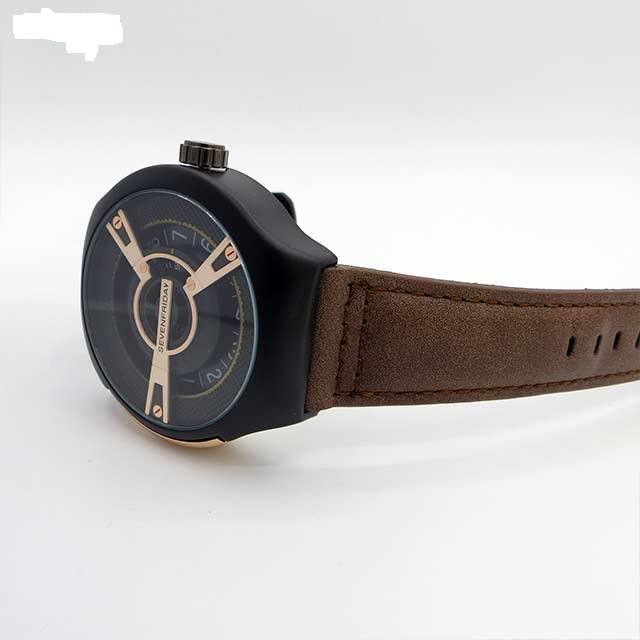 ساعت seven friday بند قهوه ای